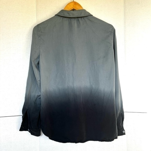 ANTHROPOLOGIE Cloth and Stone Ombre Button Down Shirt Size Small - Picture 4 of 9
